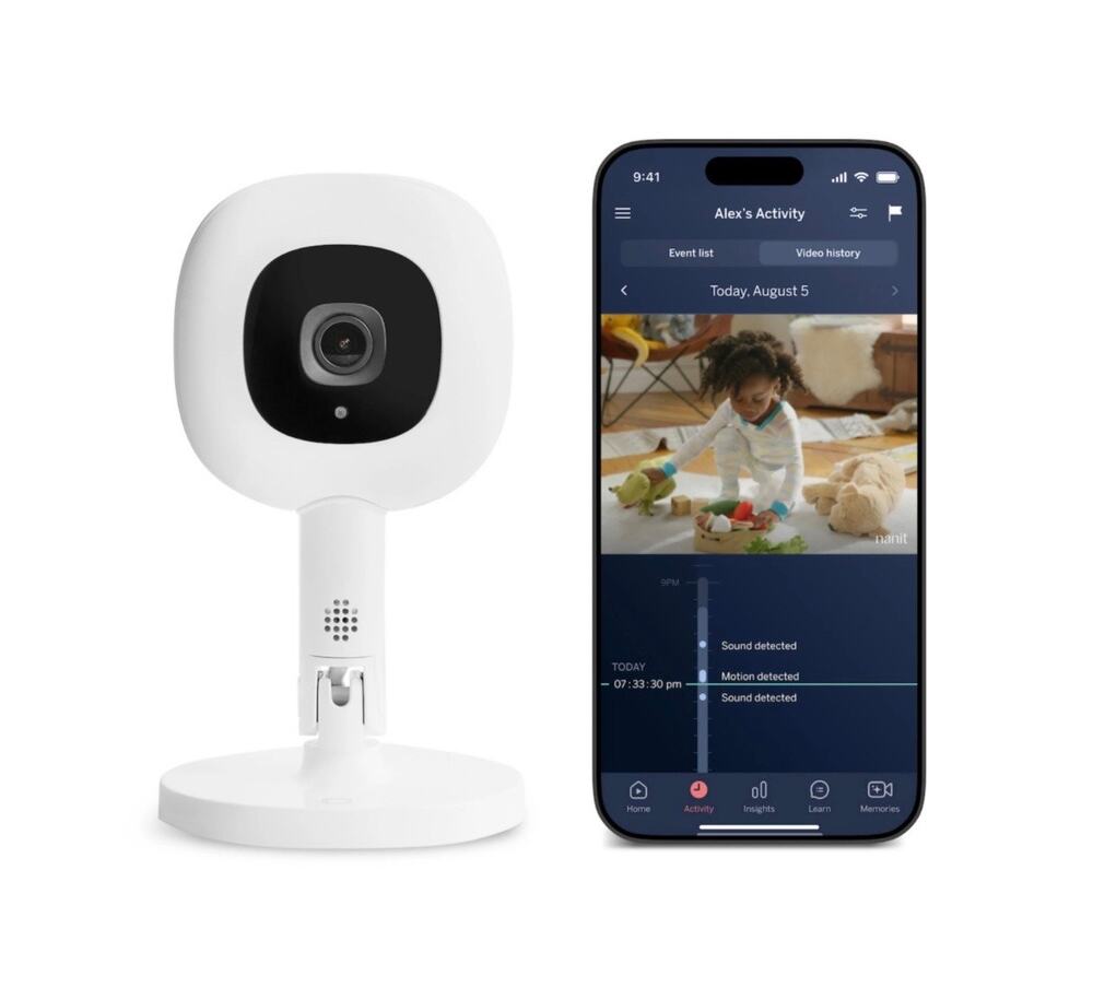 Nanit Pro Smart Baby Monitor Flex Stand 1080p WiFi Camera Breathing Band SEALED